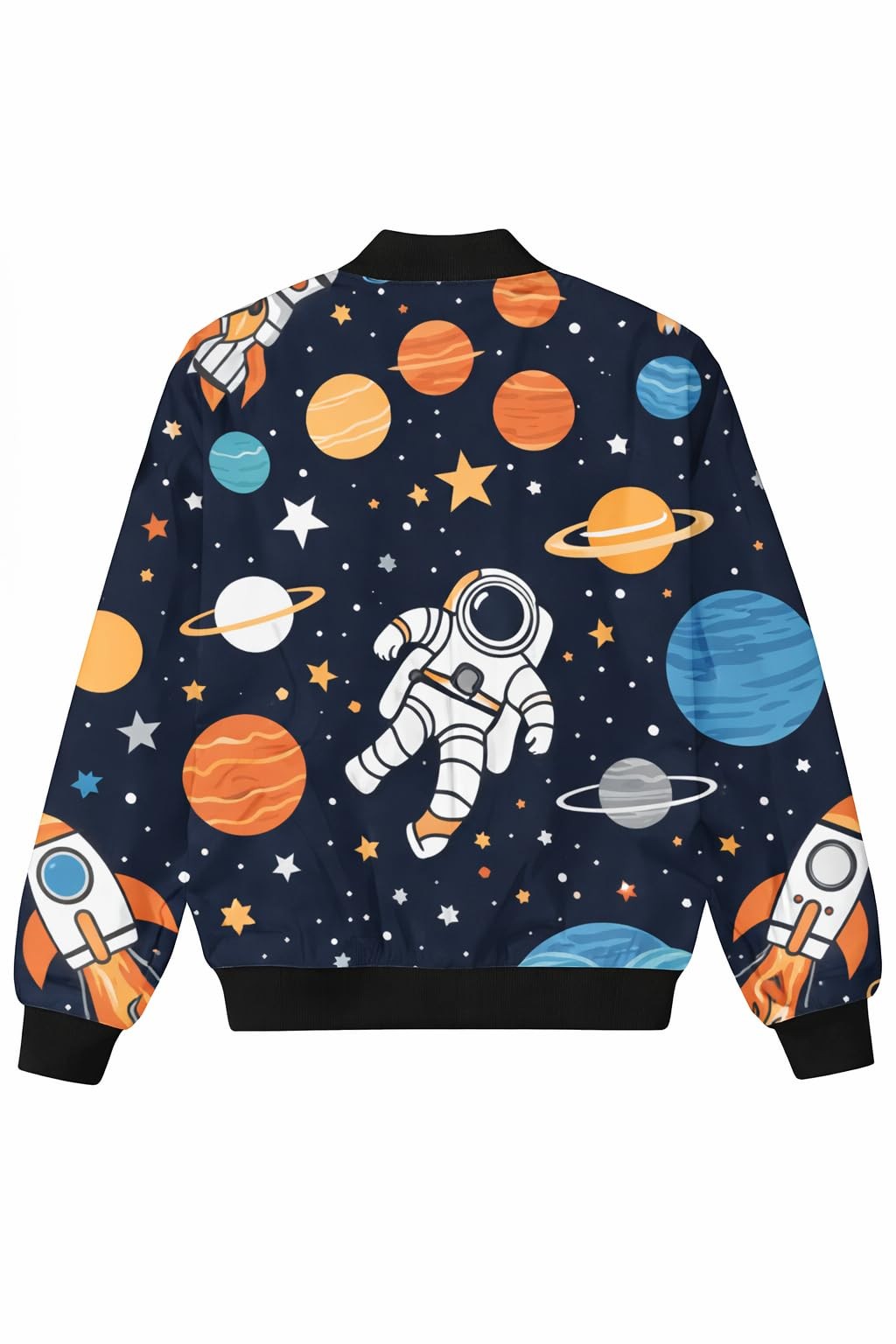 Space Man Bomber Jacket – styling
