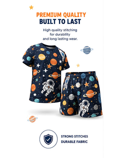 Kids AOP Sports T-Shirt - SpaceMan - detail 5 of 6