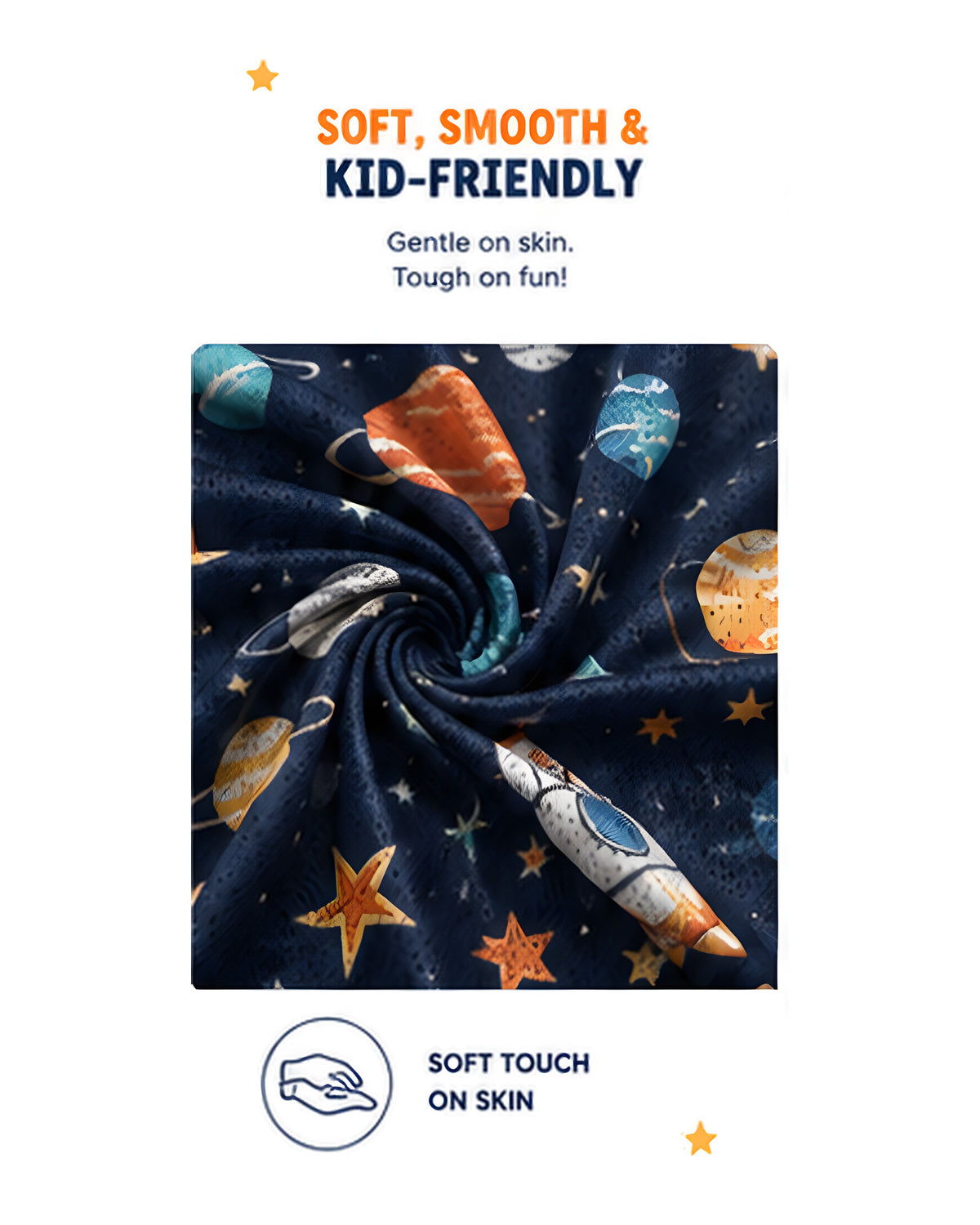 Tiny Sprouts Space Man Kids AOP Sports Set - detail 6 of 6