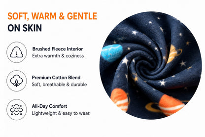 Space Man Sweatshirt – front and back view