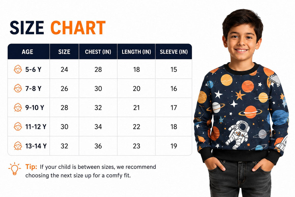 Space Man Sweatshirt – styling