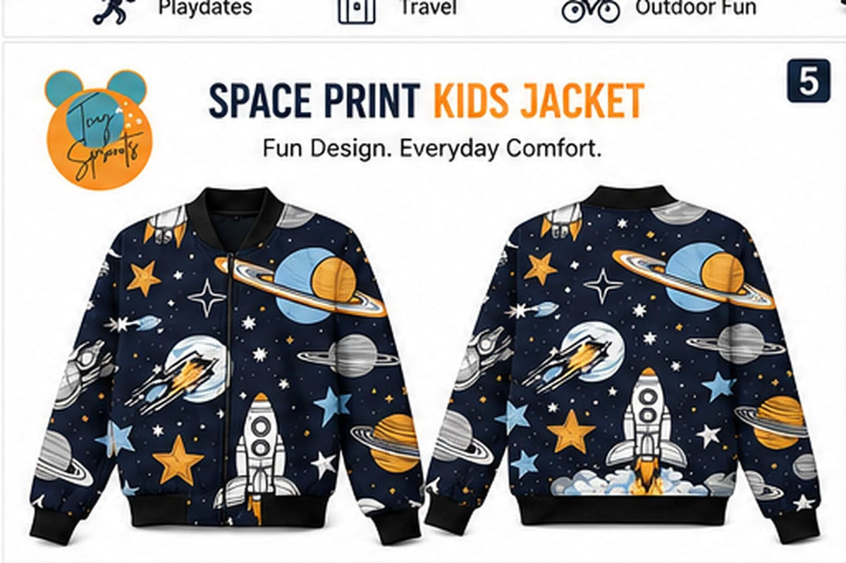 Space & Star Bomber Jacket – brand story