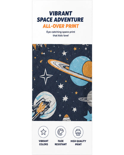 Tiny Sprouts Space & Star Kids AOP Sports Set - detail 4 of 8