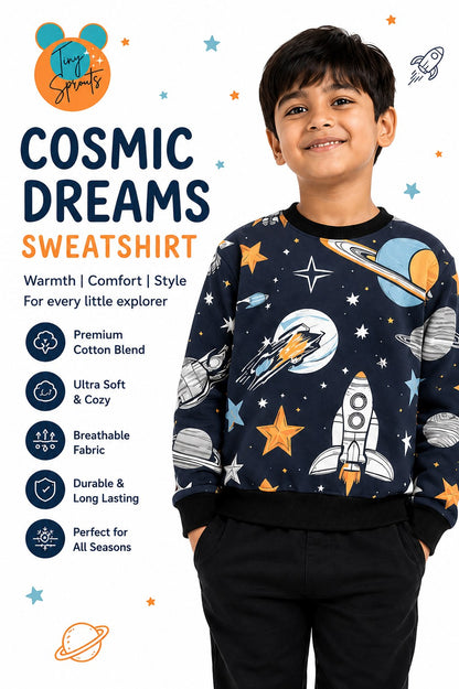 Space & Star Sweatshirt – lifestyle