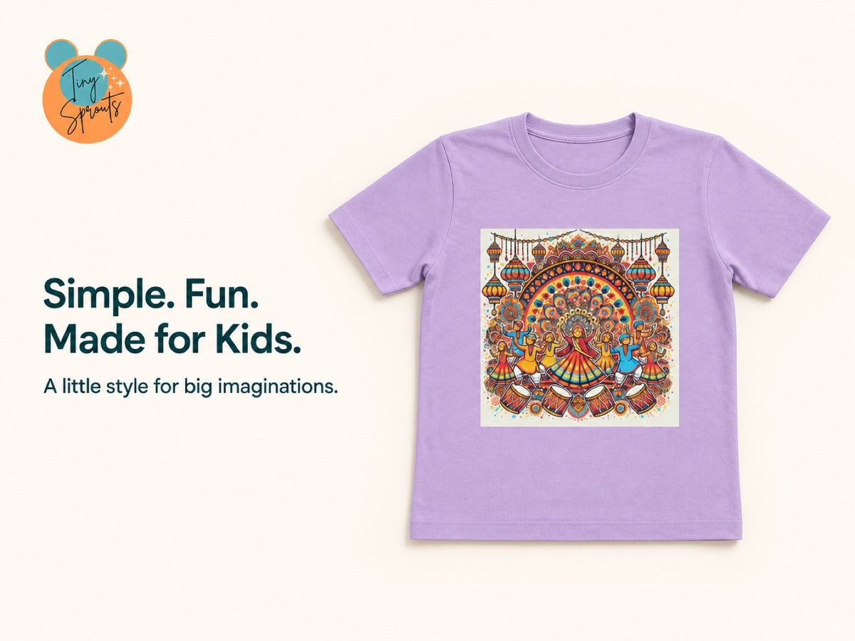 Tiny Sprouts Festival Dance Toddler T-Shirt – product beauty shot