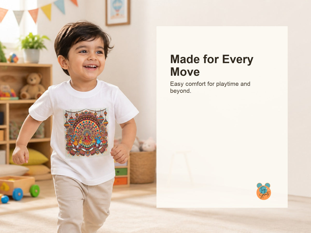 Tiny Sprouts Festival Toddler T-Shirt – play-ready fit