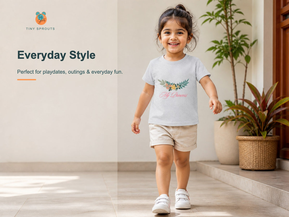 Tiny Sprouts My Princess Toddler T-Shirt – everyday styling